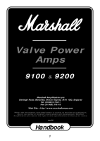 Marshall 9100-9200-User-Manual 